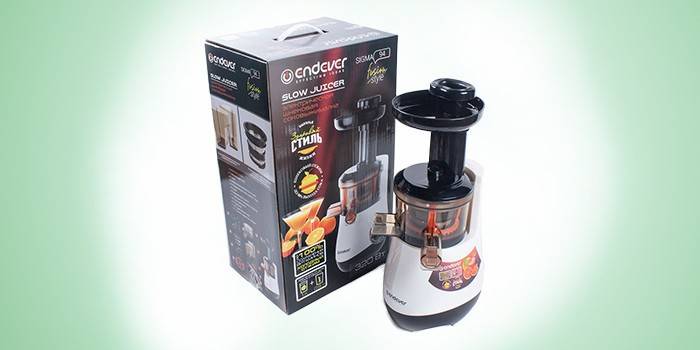 Juicer na may patayo na auger ENDEVER Sigma-94