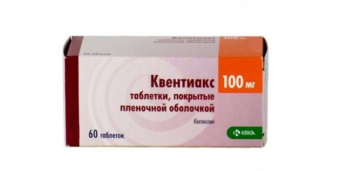 Quentiax tabletleri