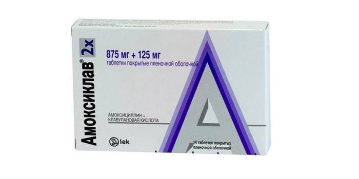 Amoxiclav-Tabletten