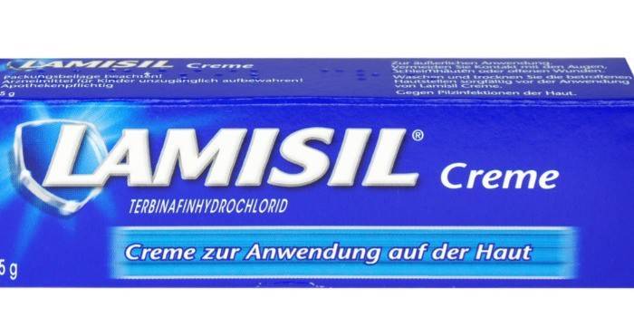 Kem Lamisil trong gói