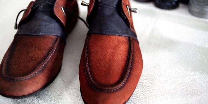 Επισκευή υποδημάτων Nubuck
