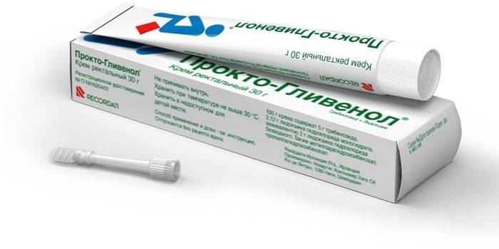 Crema de hemoroizi Procto-glivenol