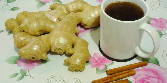 Café à la cannelle et au gingembre