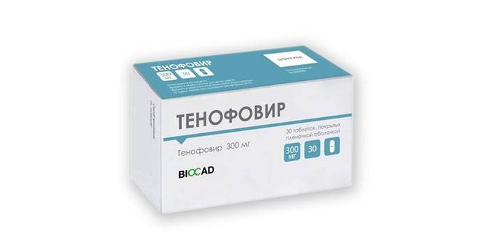 Тенофовир таблете