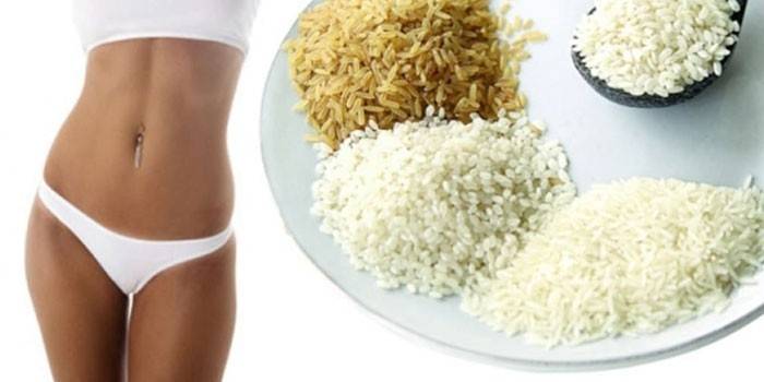 Dieta do emagrecimento do arroz