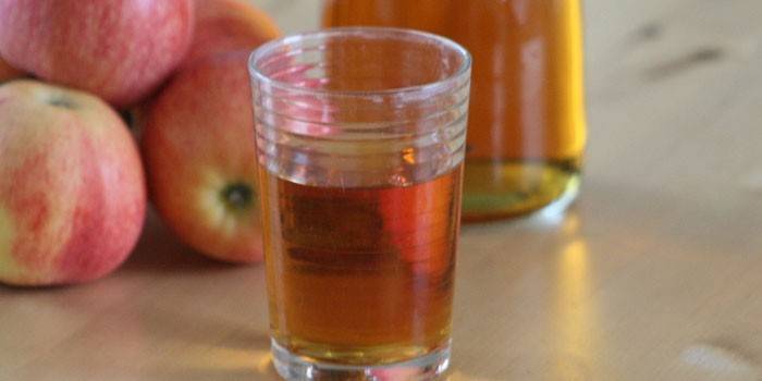 Calvados em um copo