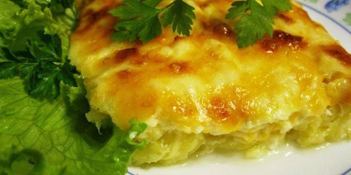 Peynirli Fırında