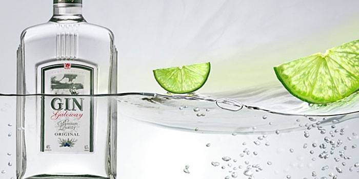Bebida de gin