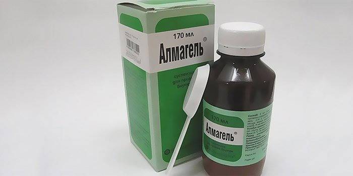 Almagel bei der Behandlung von Gastritis