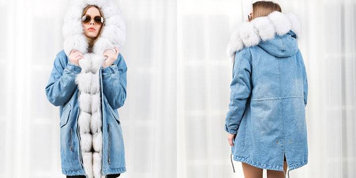 Parka avec fourrure Chris