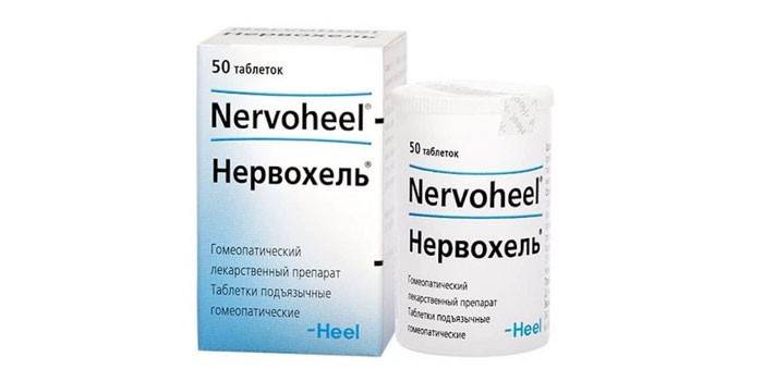 Nervochel tabletes