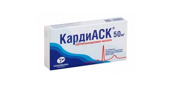 Cardiask tabletes