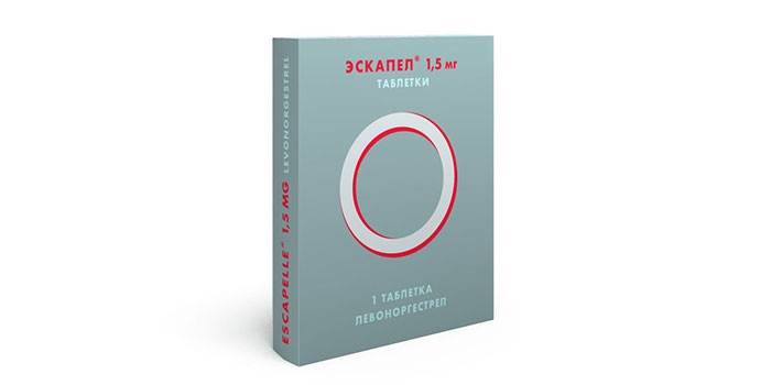 Escapel tabletta csomagolásban