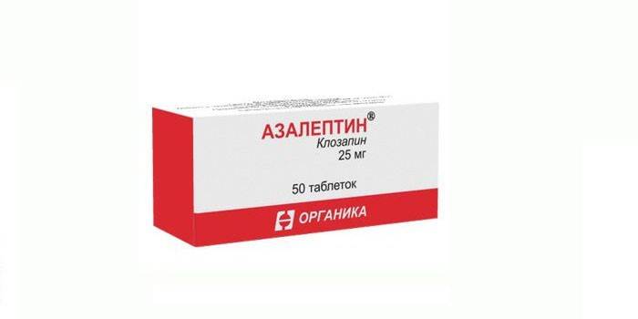 Азалептин таблетки