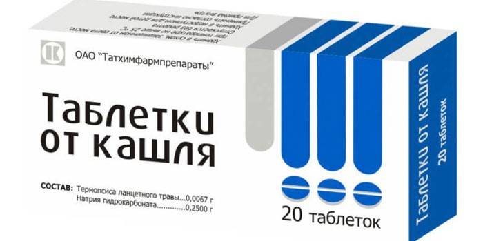 Тхермопсис таблете против кашља