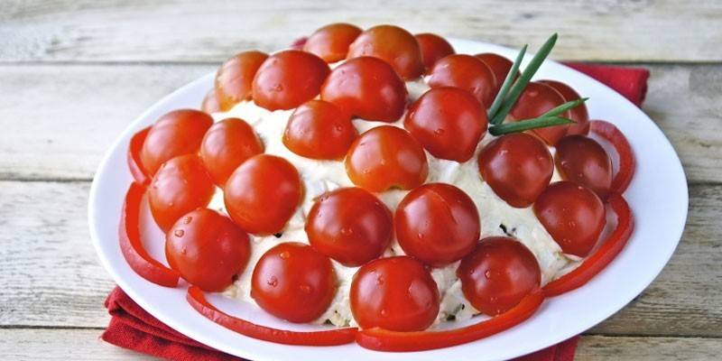 Црвена капуљача салате