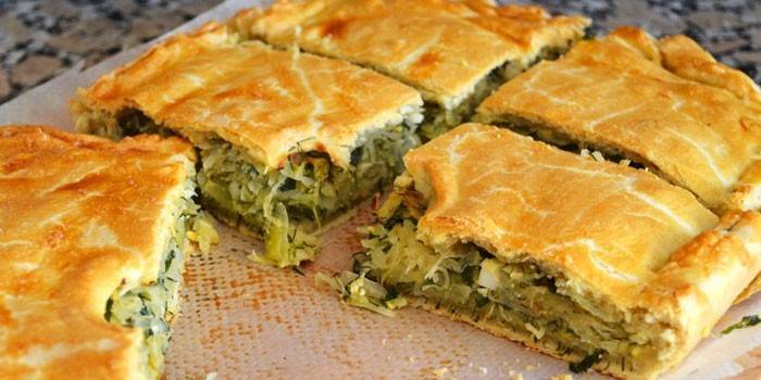 Jellied Pie With Kyslá kapusta
