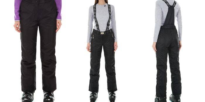 Pantalon Glissade féminin réchauffé