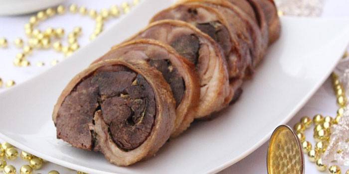 Rollo de cicatriz de carne