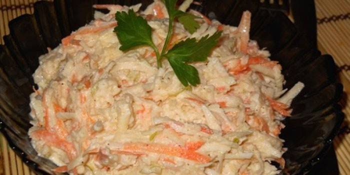 Радисх са целером и шаргарепом
