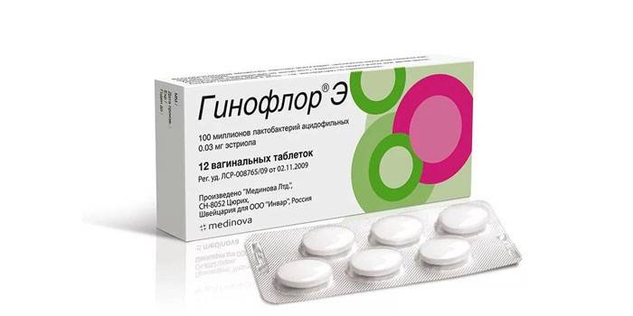 Vaginaltabletten Ginoflor E