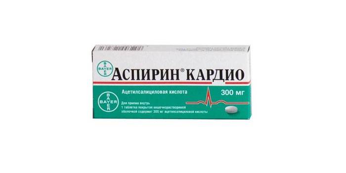 Zāles Aspirin Cardio