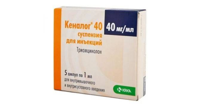 Кеналог лек за ињекције у очи