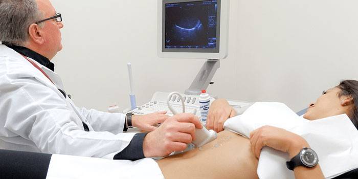 Échographie de l'abdomen