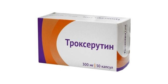 Comprimidos de Troxerutina