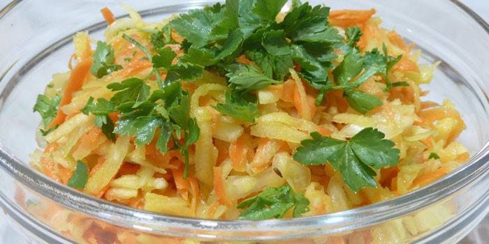 Предјело са ротквицом и јабуком