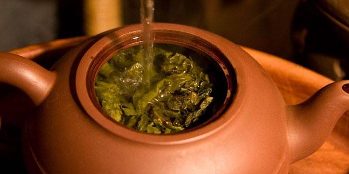 Cerveja de chá verde