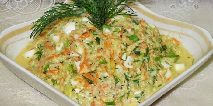 Предјело са ротквицом и јајетом
