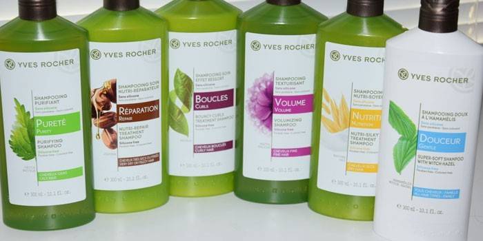 Šampūni Yves Rocher