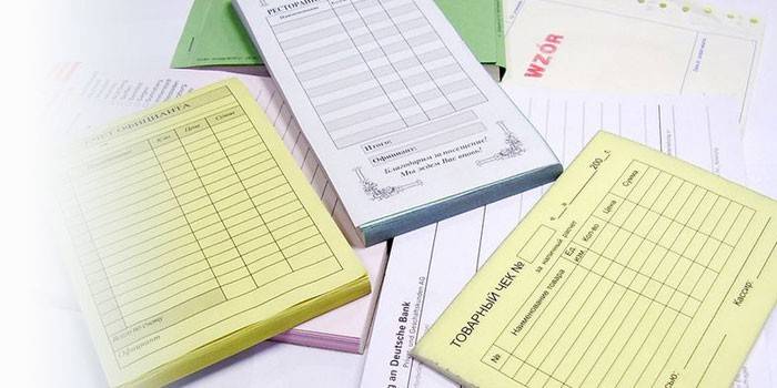 Formulaires de documents