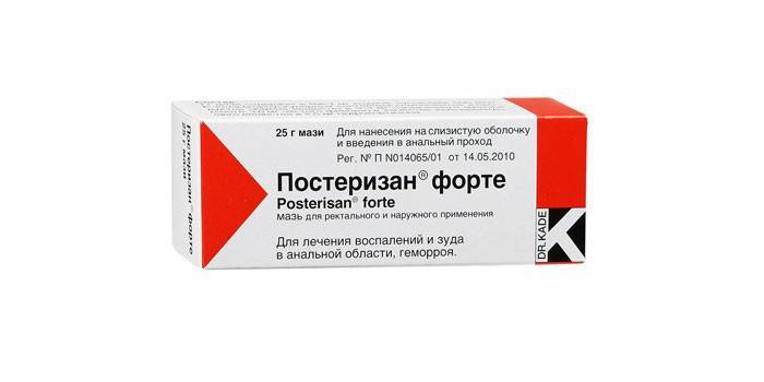 Le médicament Posterisan Forte