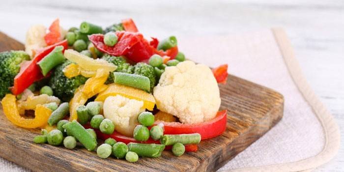 Legumes congelados