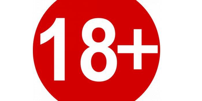 Unterzeichnen Sie 18+
