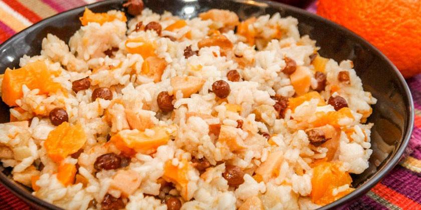 Pilaf กับฟักทอง