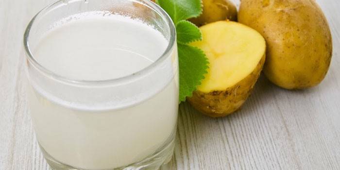 Jus de pomme de terre