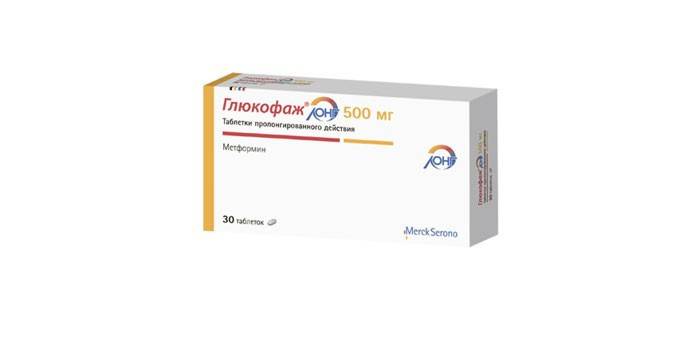 Tablete Glucofag Long 500