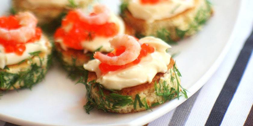 Sandwiches De Camaron