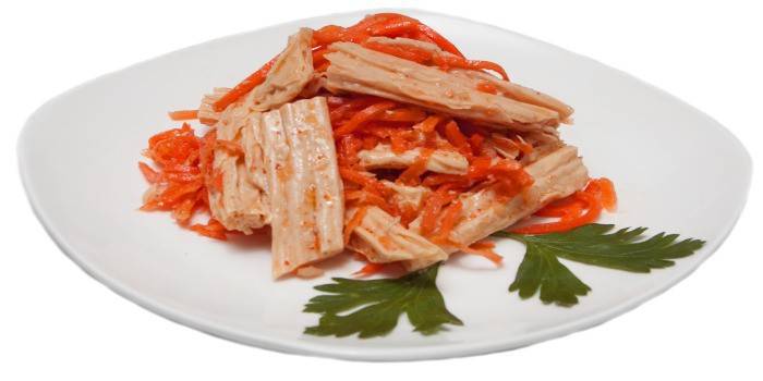 Fuju Hàn Quốc với cà rốt