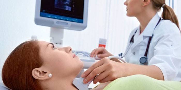Échographie thyroïdienne